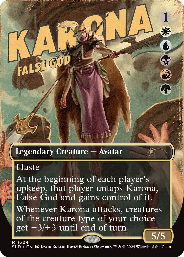 Image for Karona, False God (1624) [Secret Lair Drop Series] - Magic: The Gathering