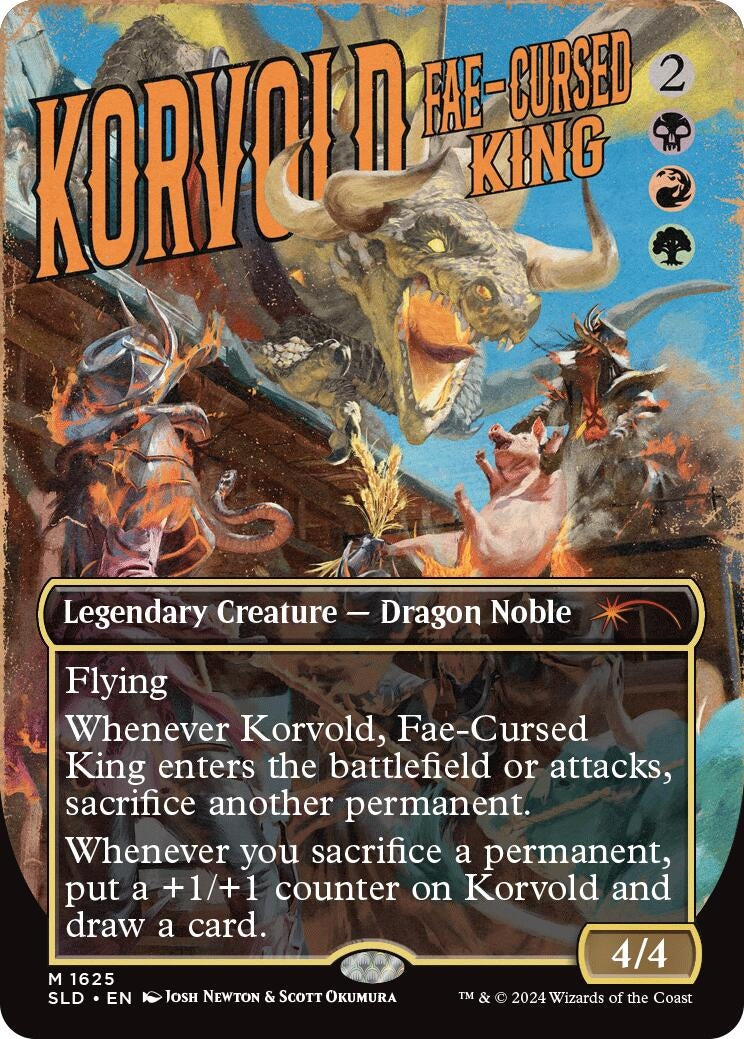 Image for Korvold, Fae-Cursed King (1625) [Secret Lair Drop Series] - Magic: The Gathering