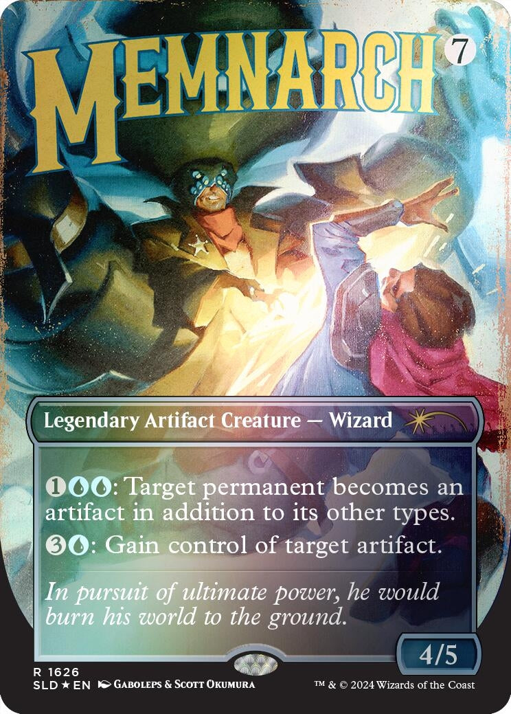 Image for Memnarch (Rainbow Foil) (1626) [Secret Lair Drop Series] - Magic: The Gathering