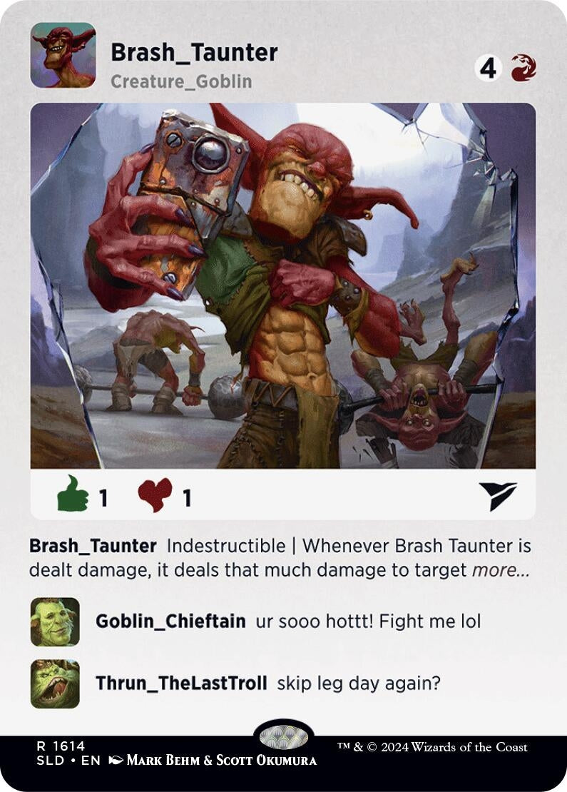 Image for Brash Taunter (1614) [Secret Lair Drop Series] - Magic: The Gathering