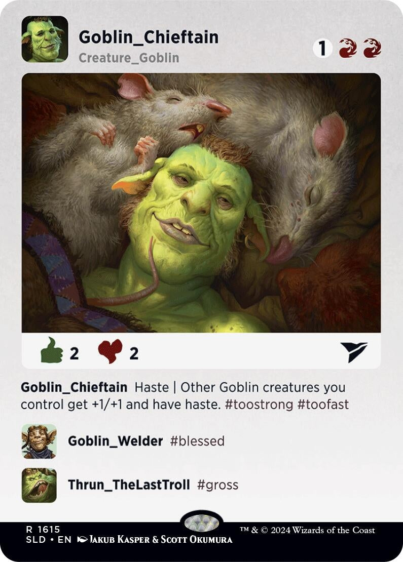 Image for Goblin Chieftain (1615) [Secret Lair Drop Series] - Magic: The Gathering
