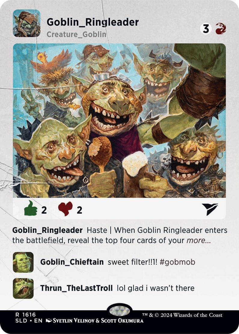 Image for Goblin Ringleader (1616) [Secret Lair Drop Series] - Magic: The Gathering