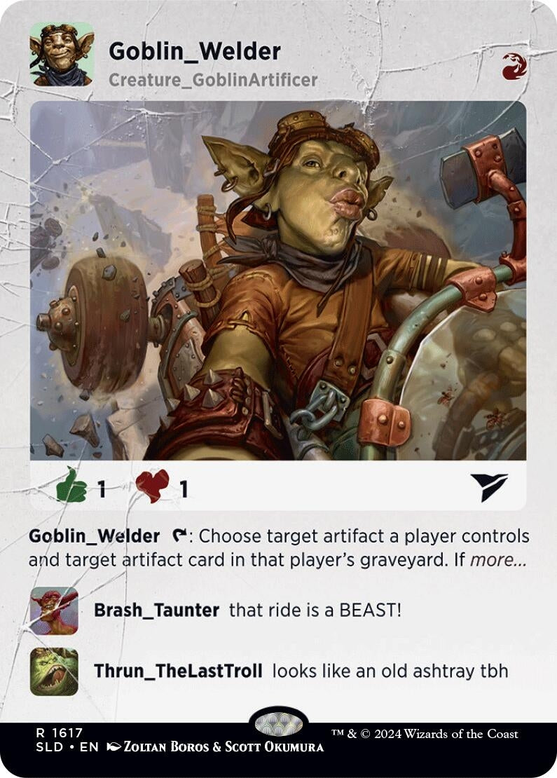Image for Goblin Welder (1617) [Secret Lair Drop Series] - Magic: The Gathering