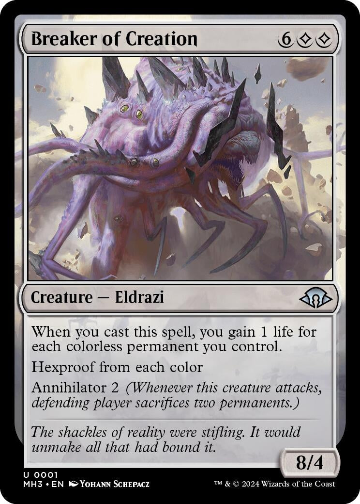 Image for Breaker of Creation (1) [Modern Horizons 3] - Magic: The Gathering
