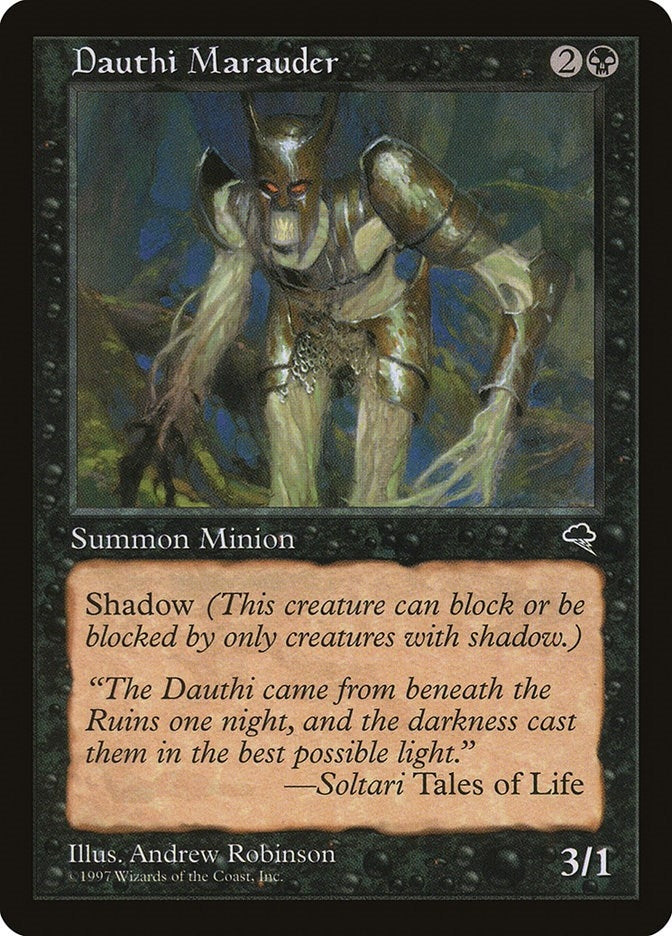 Image for Dauthi Marauder (123) [Tempest] - Magic: The Gathering