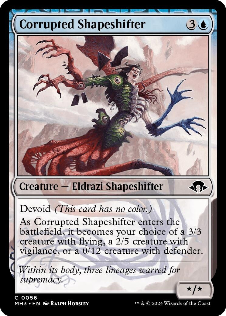 Image for Corrupted Shapeshifter (56) [Modern Horizons 3] - Magic: The Gathering