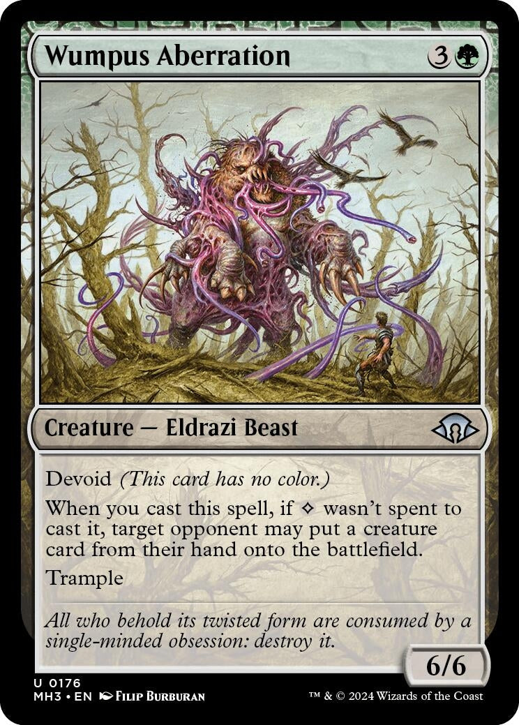 Image for Wumpus Aberration (176) [Modern Horizons 3] - Magic: The Gathering