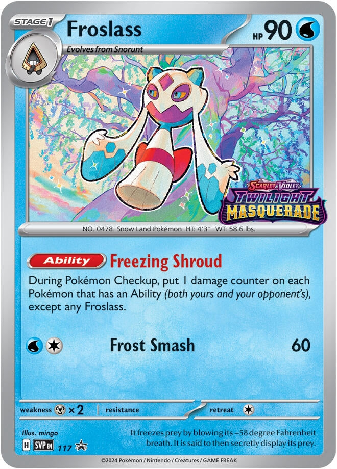 Image for Froslass - 117 (117) [SV: Scarlet & Violet Promo Cards] - Pokemon