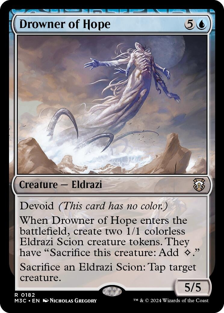 Image for Drowner of Hope (182) [Modern Horizons 3] - Magic: The Gathering
