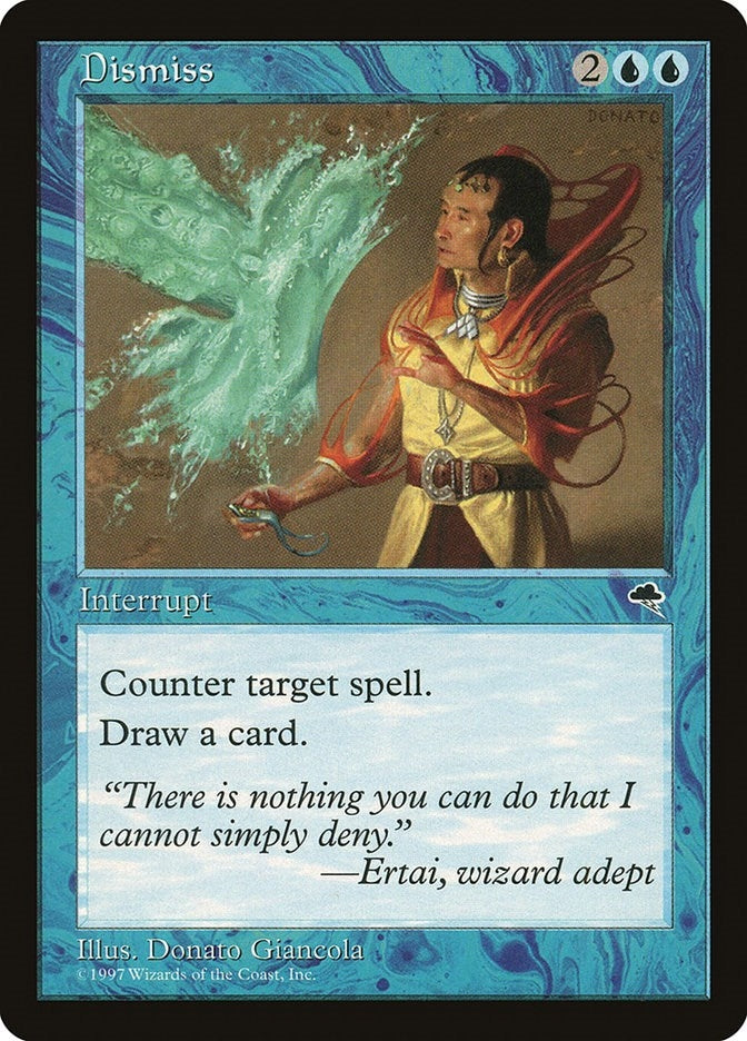 Image for Dismiss (58) [Tempest] - Magic: The Gathering
