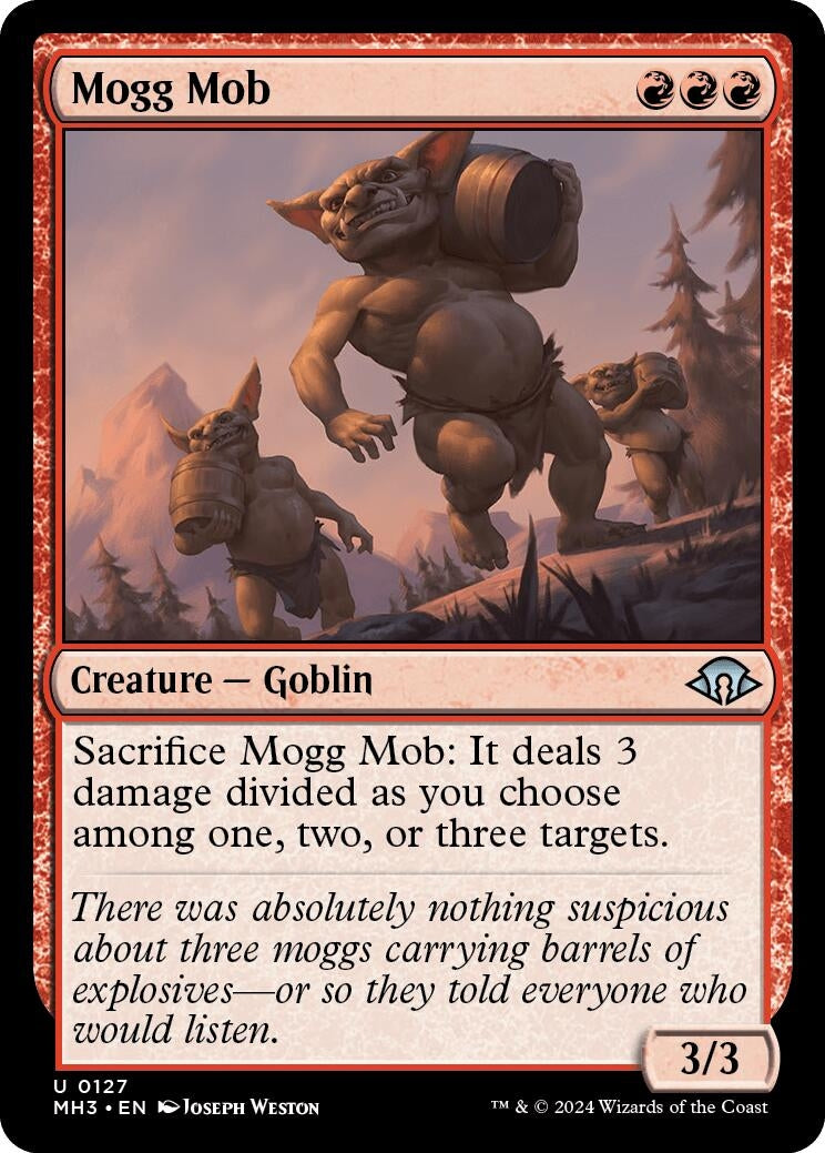 Image for Mogg Mob (127) [Modern Horizons 3] - Magic: The Gathering