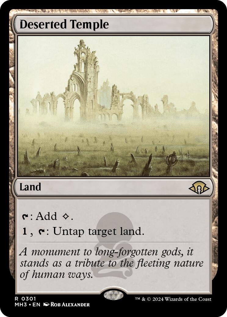 Image for Deserted Temple (301) [Modern Horizons 3] - Magic: The Gathering