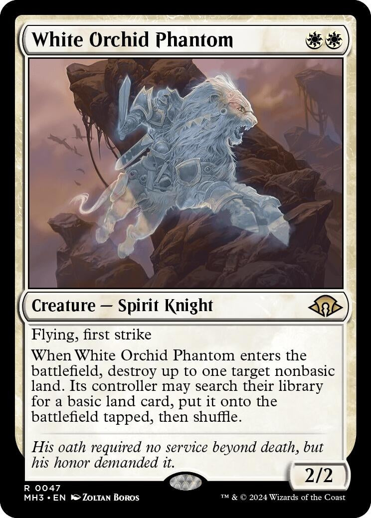 Image for White Orchid Phantom (47) [Modern Horizons 3] - Magic: The Gathering
