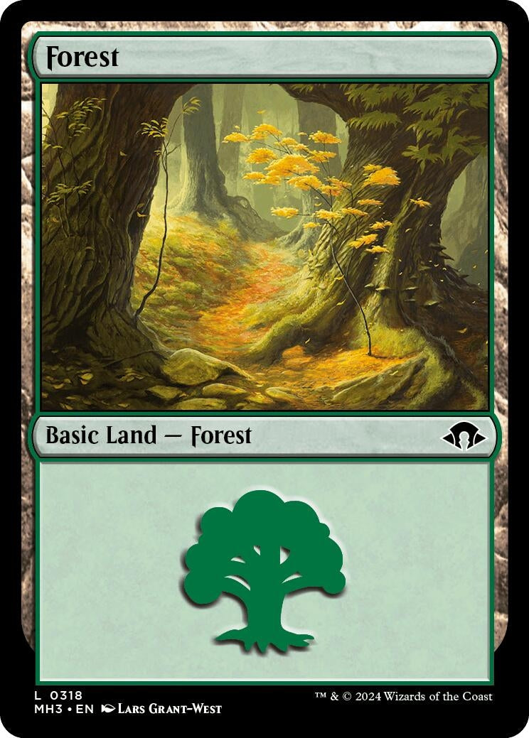Image for Forest (0318) (318) [Modern Horizons 3] - Magic: The Gathering
