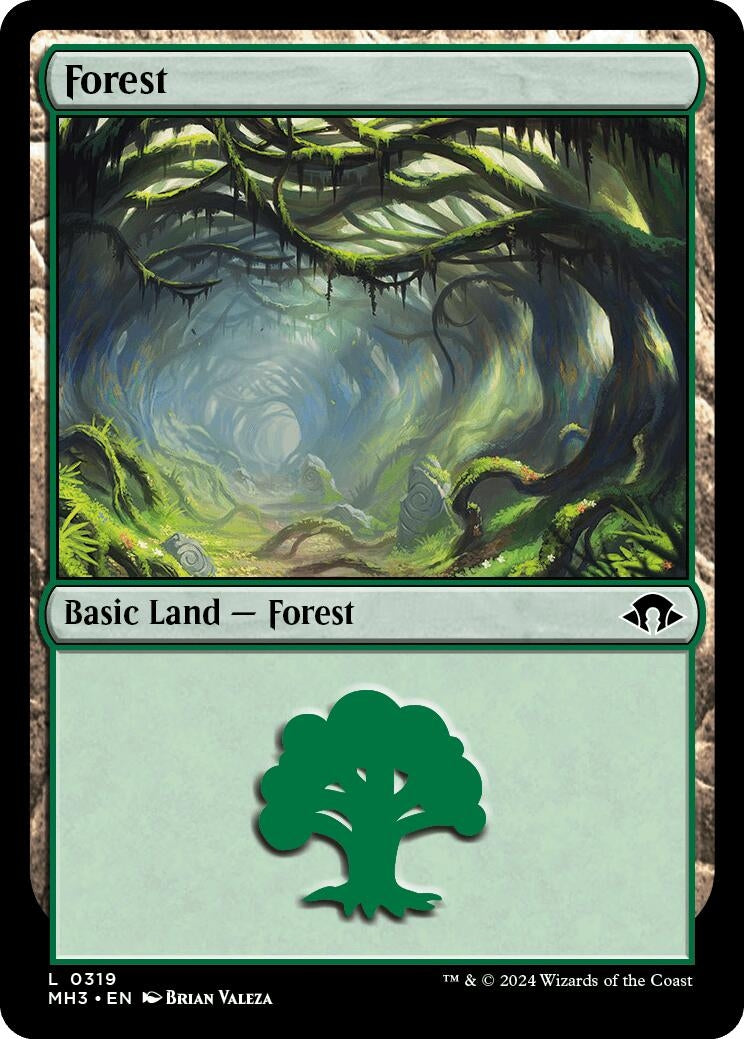Image for Forest (0319) (319) [Modern Horizons 3] - Magic: The Gathering