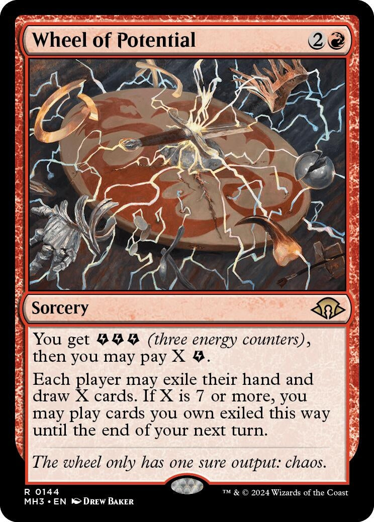Image for Wheel of Potential (144) [Modern Horizons 3] - Magic: The Gathering