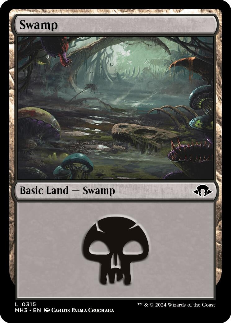 Image for Swamp (0315) (315) [Modern Horizons 3] - Magic: The Gathering