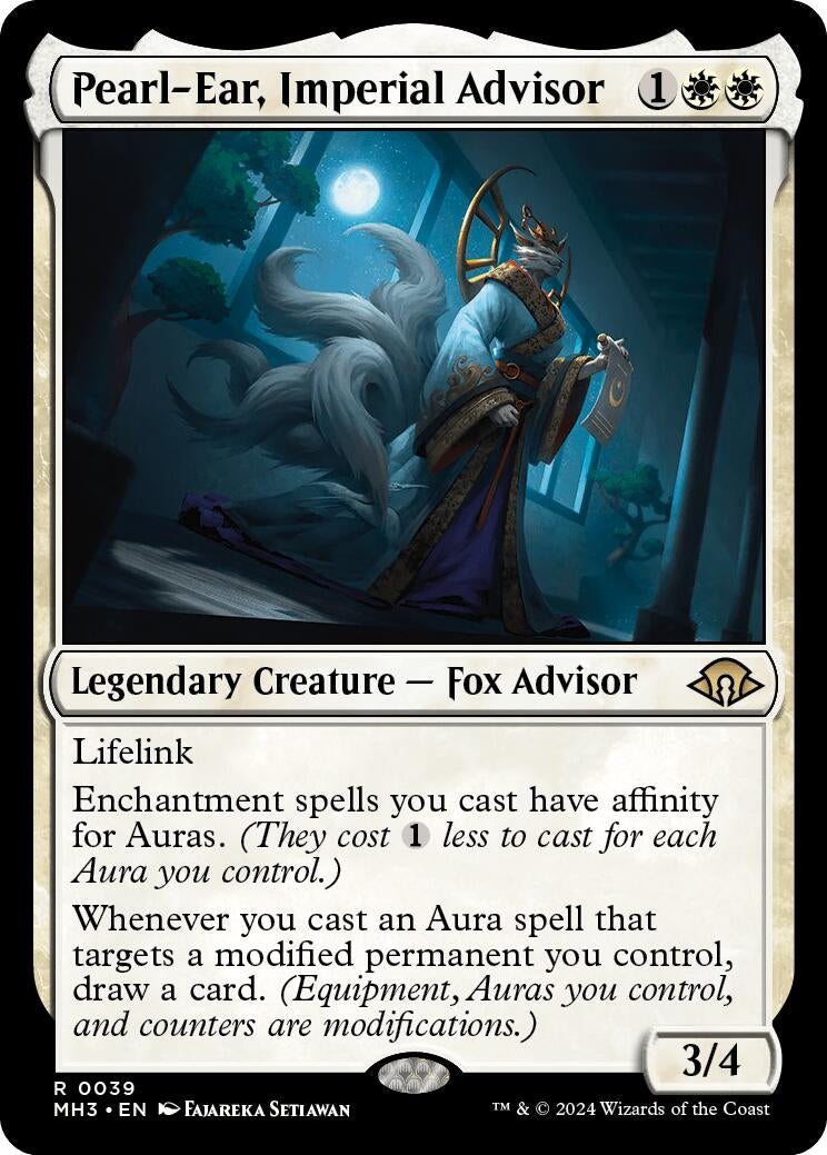 Image for Pearl-Ear, Imperial Advisor (39) [Modern Horizons 3] - Magic: The Gathering