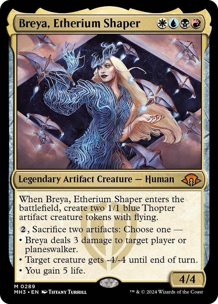 Image for Breya, Etherium Shaper (289) [Modern Horizons 3] - Magic: The Gathering