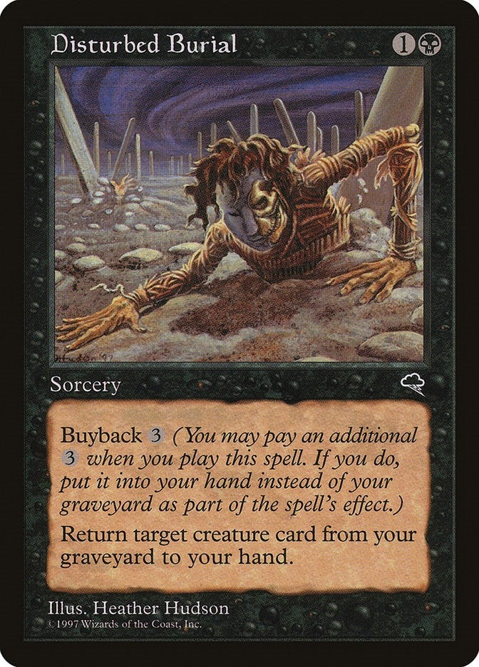 Image for Disturbed Burial (129) [Tempest] - Magic: The Gathering