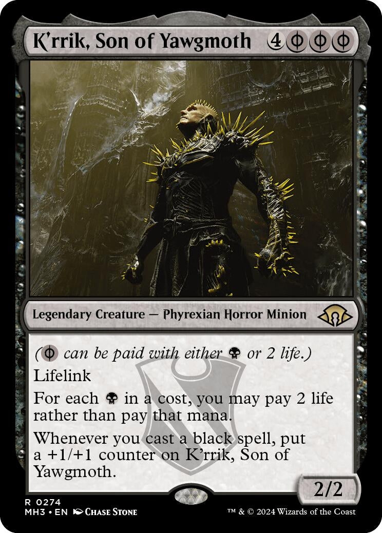 Image for K'rrik, Son of Yawgmoth (274) [Modern Horizons 3] - Magic: The Gathering