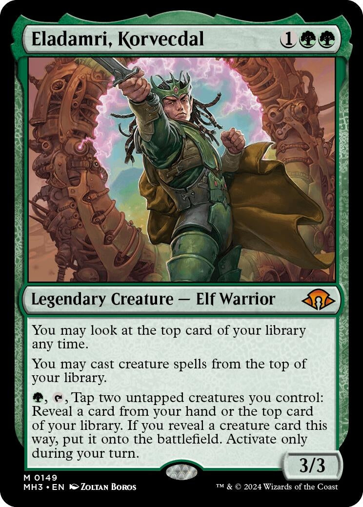 Image for Eladamri, Korvecdal (149) [Modern Horizons 3] - Magic: The Gathering