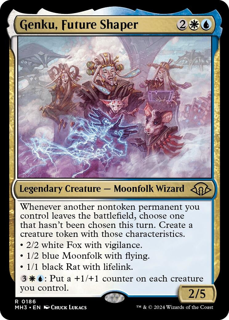 Image for Genku, Future Shaper (186) [Modern Horizons 3] - Magic: The Gathering