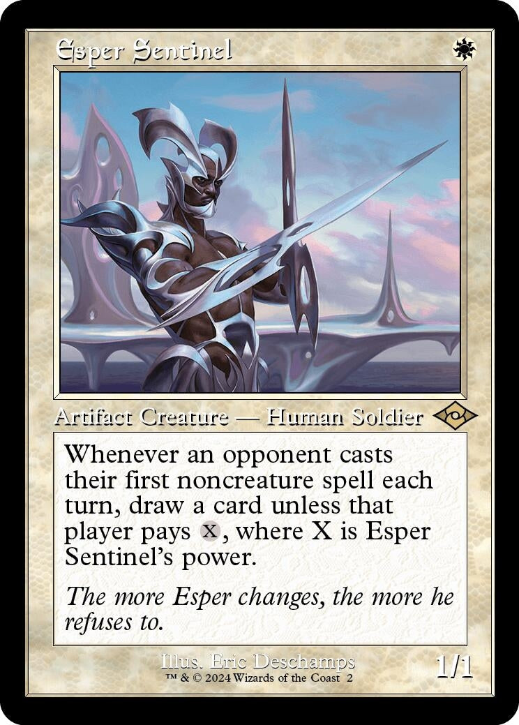 Image for Esper Sentinel (Retro Frame) (2) [Modern Horizons 2] - Magic: The Gathering