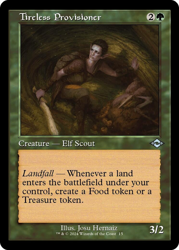 Image for Tireless Provisioner (Retro Frame) (15) [Modern Horizons 2] - Magic: The Gathering