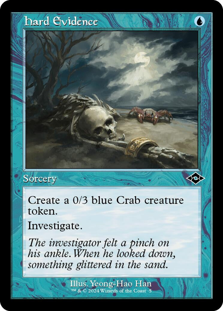 Image for Hard Evidence (Retro Frame) (5) [Modern Horizons 2] - Magic: The Gathering