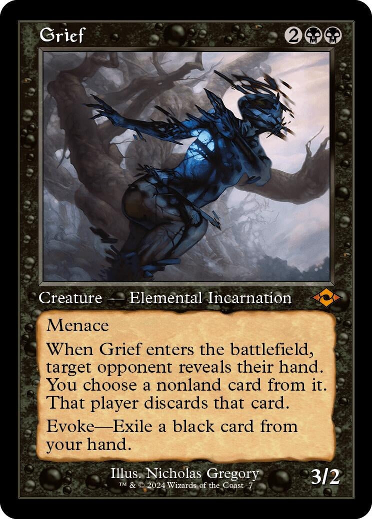 Image for Grief (Retro Frame) (7) [Modern Horizons 2] - Magic: The Gathering