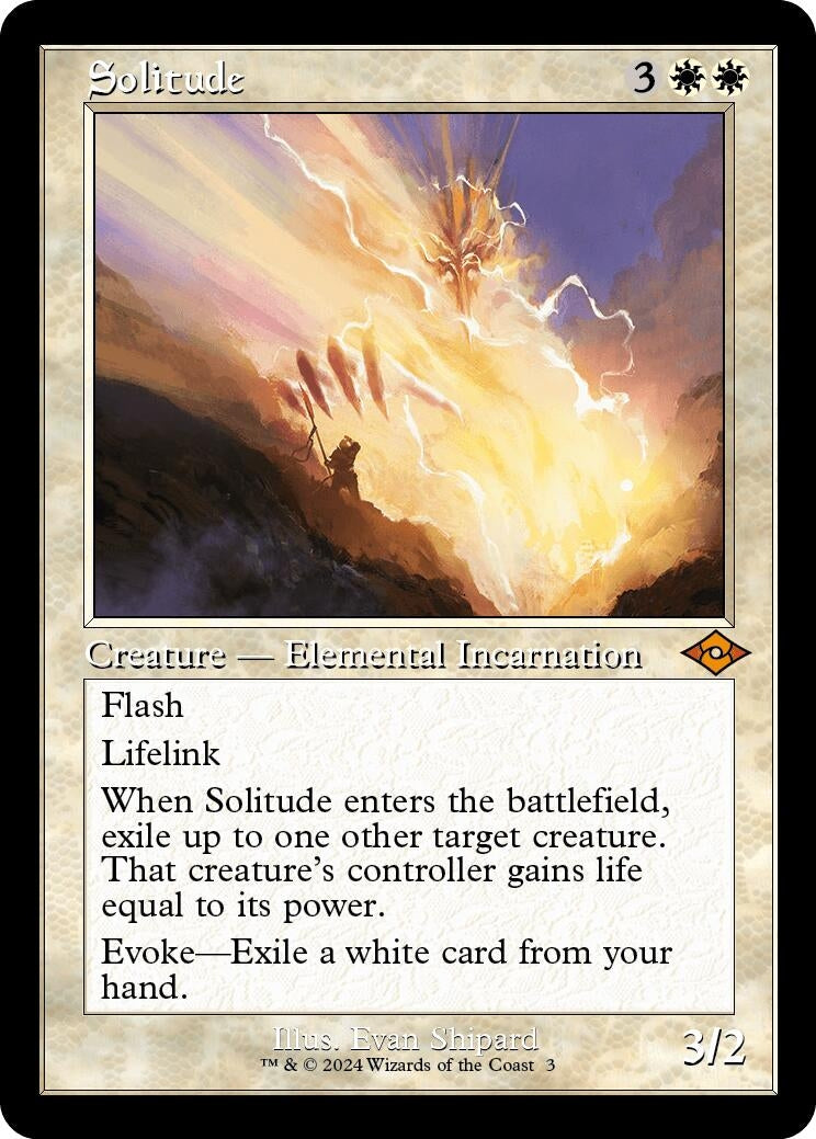 Image for Solitude (Retro Frame) (3) [Modern Horizons 2] - Magic: The Gathering