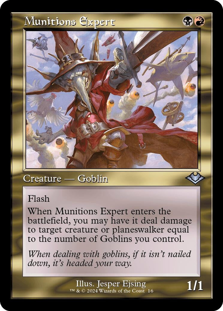 Image for Munitions Expert (Retro Frame) (16) [Modern Horizons] - Magic: The Gathering
