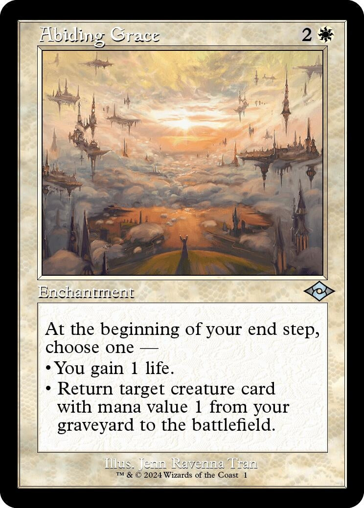 Image for Abiding Grace (Retro Frame) (1) [Modern Horizons 2] - Magic: The Gathering