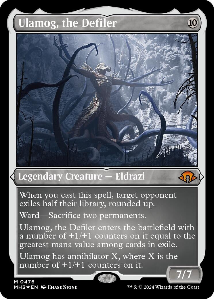 Image for Ulamog, the Defiler (Foil Etched) (476) [Modern Horizons 3] - Magic: The Gathering