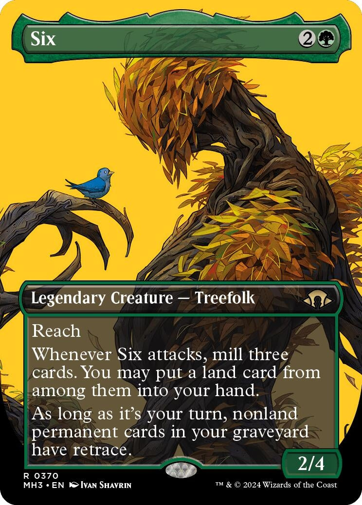 Image for Six (Borderless) (370) [Modern Horizons 3] - Magic: The Gathering