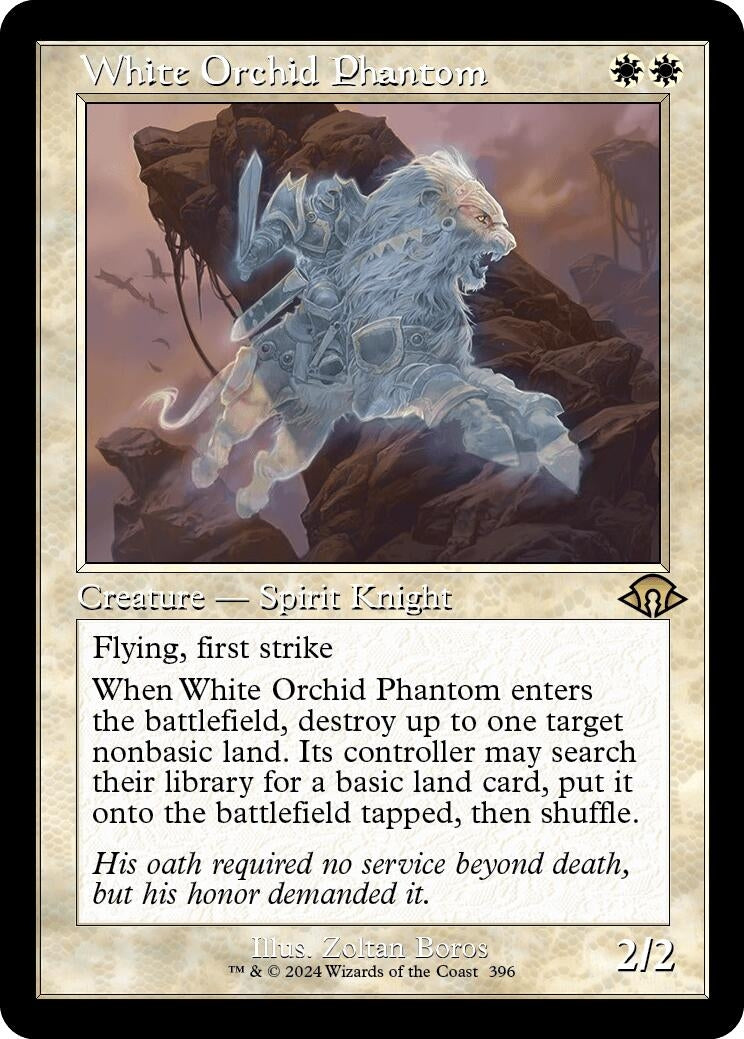 Image for White Orchid Phantom (Retro Frame) (396) [Modern Horizons 3] - Magic: The Gathering