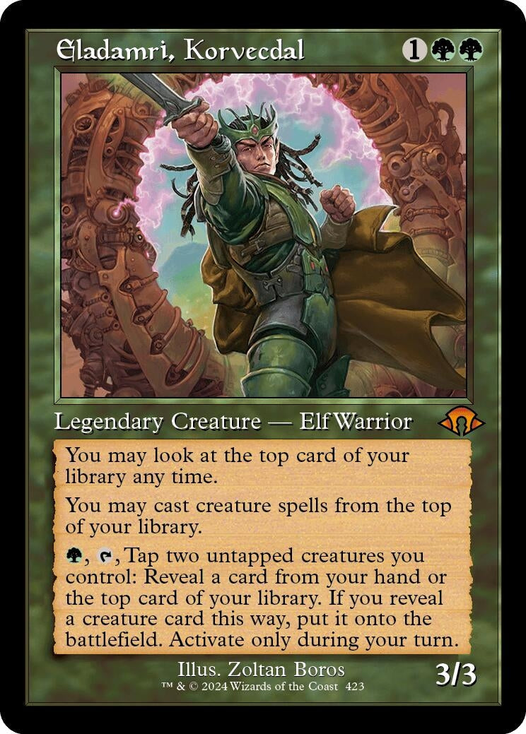 Eladamri, Korvecdal (Retro Frame) (423) [Modern Horizons 3]