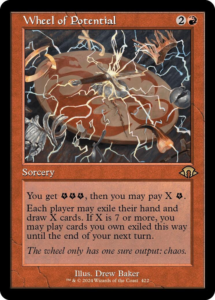 Image for Wheel of Potential (Retro Frame) (422) [Modern Horizons 3] - Magic: The Gathering