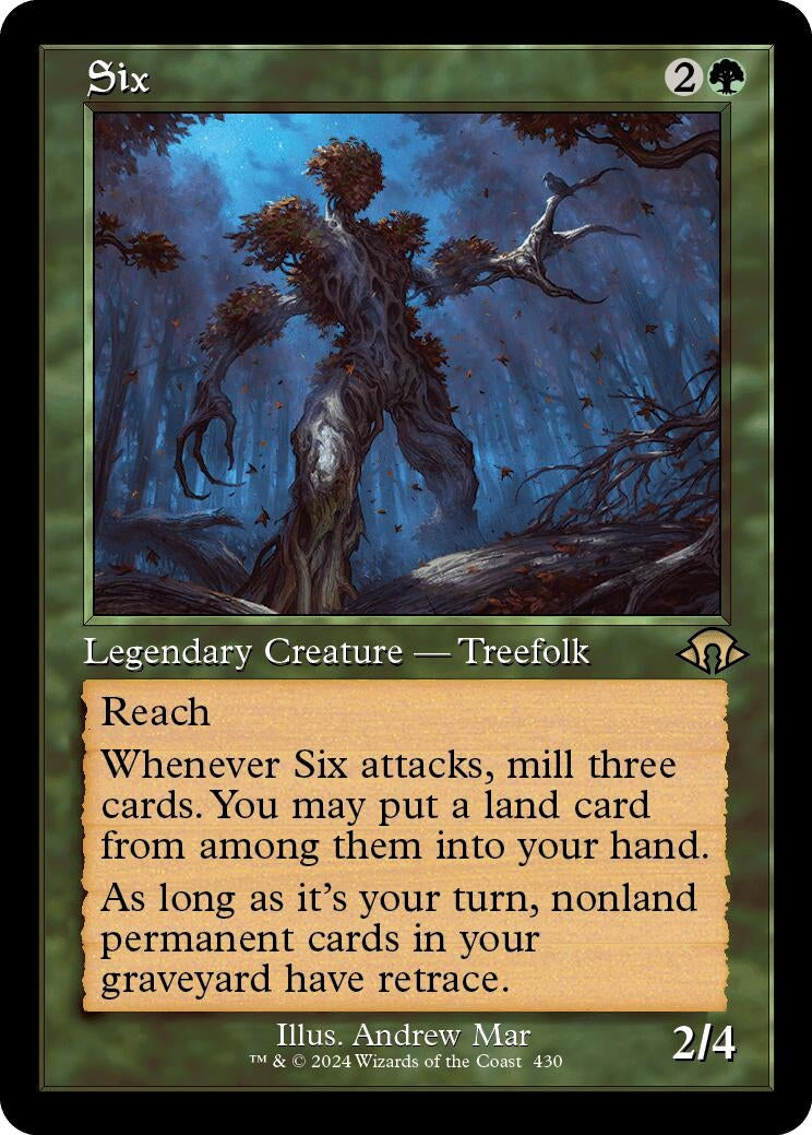 Image for Six (Retro Frame) (430) [Modern Horizons 3] - Magic: The Gathering