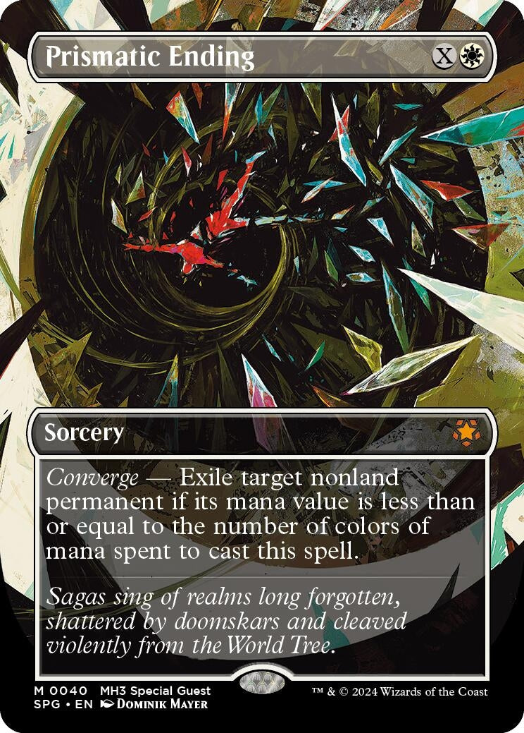 Image for Prismatic Ending (Borderless) (40) [Special Guests] - Magic: The Gathering