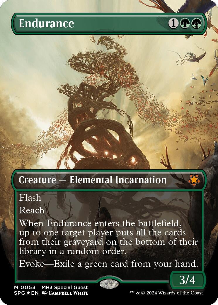 Image for Endurance (Borderless) (Textured Foil) (53) [Special Guests] - Magic: The Gathering