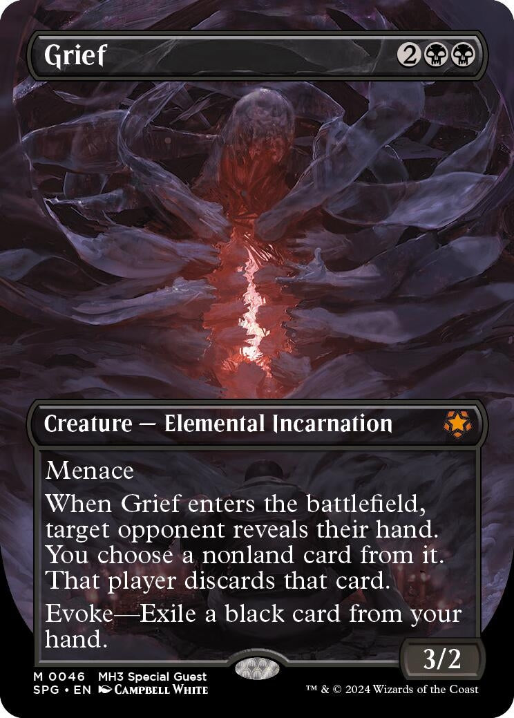 Image for Grief (Borderless) (46) [Special Guests] - Magic: The Gathering