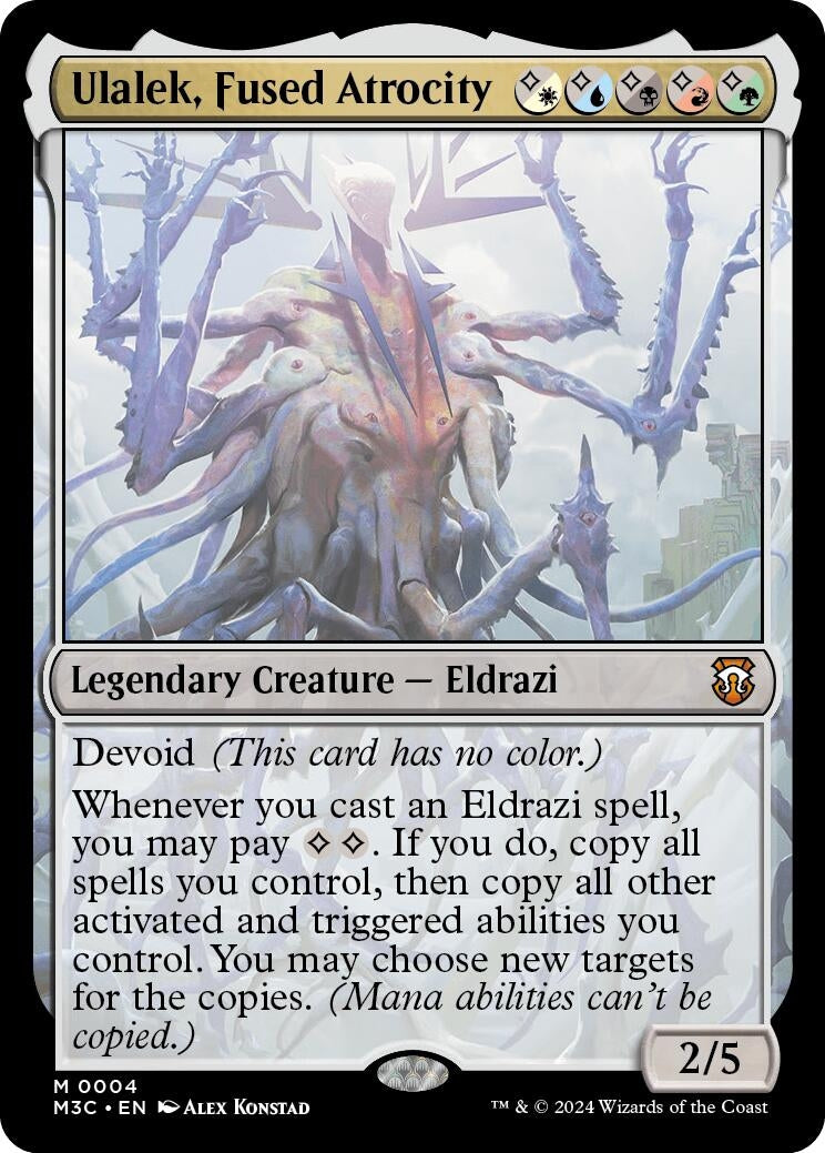 Image for Ulalek, Fused Atrocity (4) [Modern Horizons 3] - Magic: The Gathering