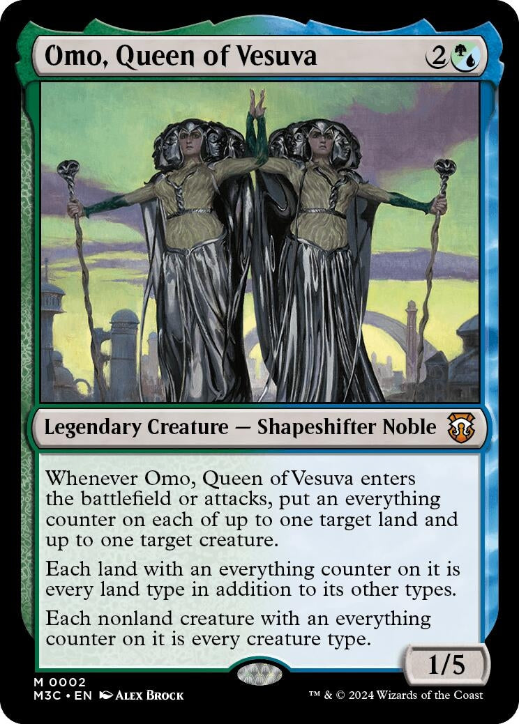 Image for Omo, Queen of Vesuva (2) [Modern Horizons 3] - Magic: The Gathering