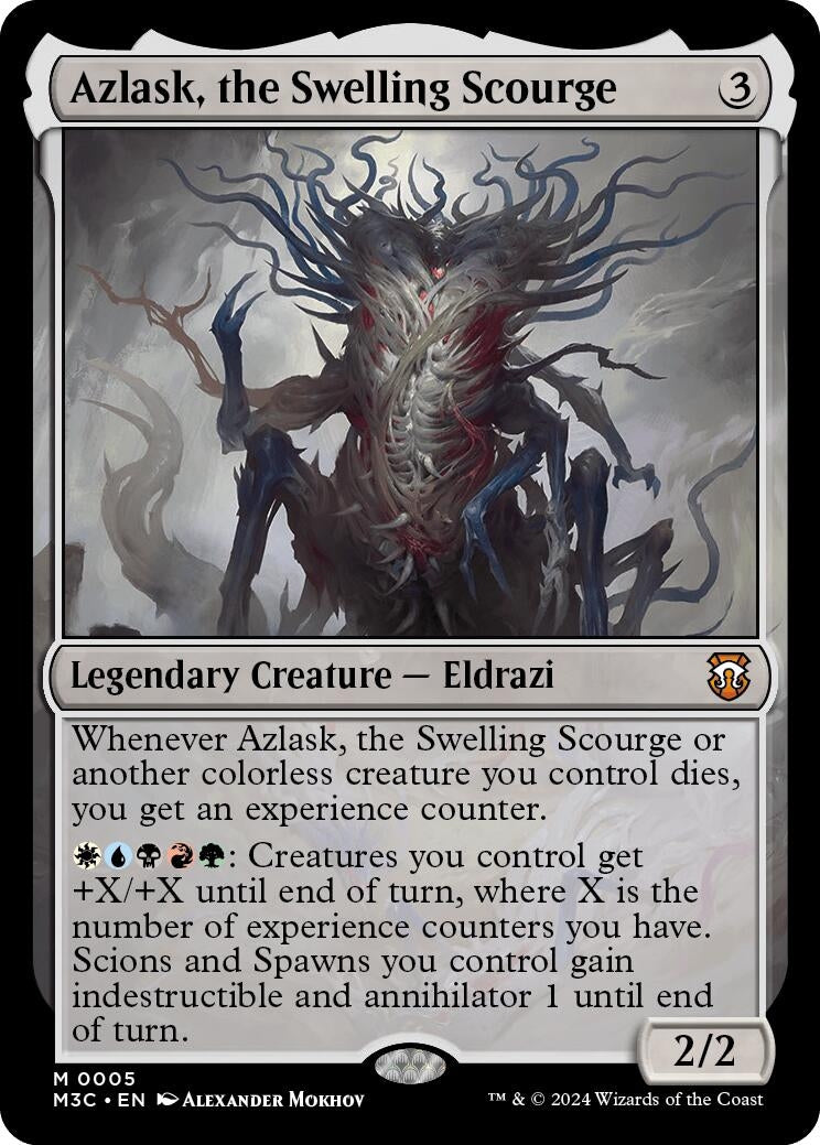 Azlask, the Swelling Scourge (5) [Commander: Modern Horizons 3]
