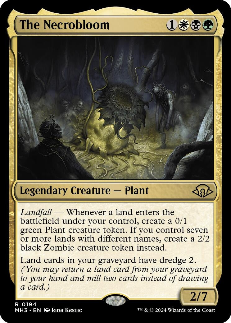 Image for The Necrobloom (194) [Modern Horizons 3] - Magic: The Gathering