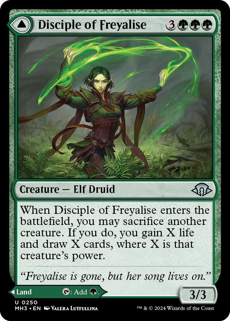 Image for Disciple of Freyalise (250) [Modern Horizons 3] - Magic: The Gathering
