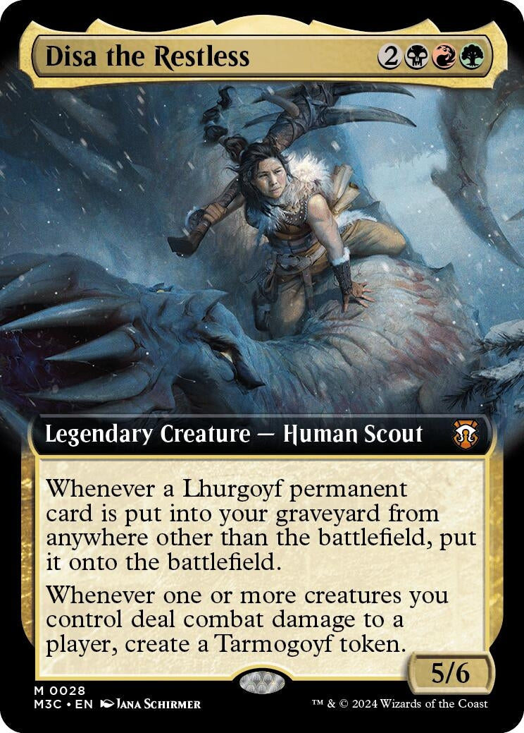 Image for Disa the Restless (Extended Art) (28) [Modern Horizons 3] - Magic: The Gathering