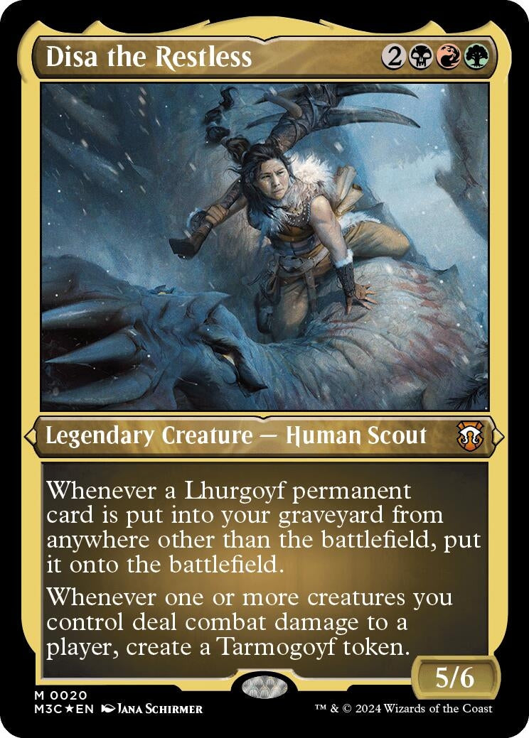 Image for Disa the Restless (Foil Etched) (20) [Modern Horizons 3] - Magic: The Gathering